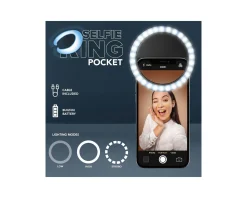 Selfie Ring Pocket - Mini Ring Light