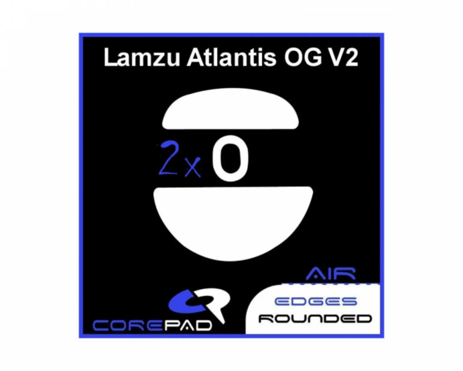 Skatez AIR for Lamzu Atlantis OG V2