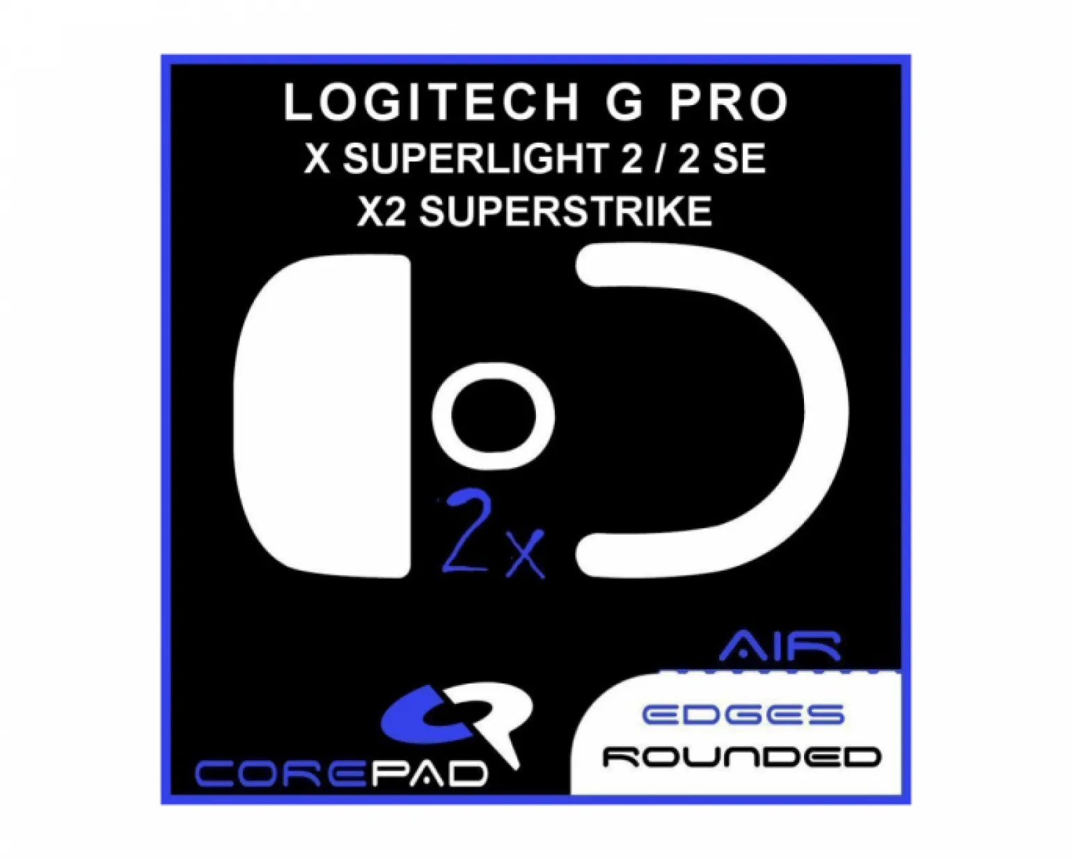 Skatez AIR for Logitech G PRO X SUPERLIGHT 2