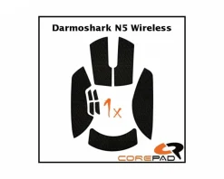 Soft Grips for Darmoshark N5 - Black