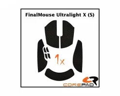 Soft Grips for FinalMouse Ultralight X Small - Red
