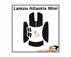 Soft Grips for Lamzu Atlantis Mini - Black