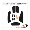 Soft Grips for Logitech G403/G603/G703 Series - Blue