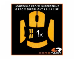 Soft Grips For Logitech G Pro X Superlight - Orange