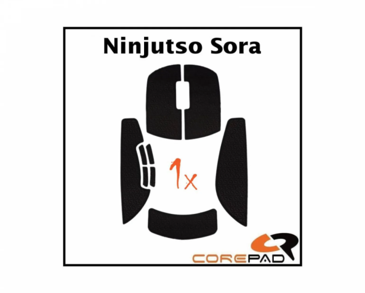 Soft Grips for Ninjutso Sora - Red