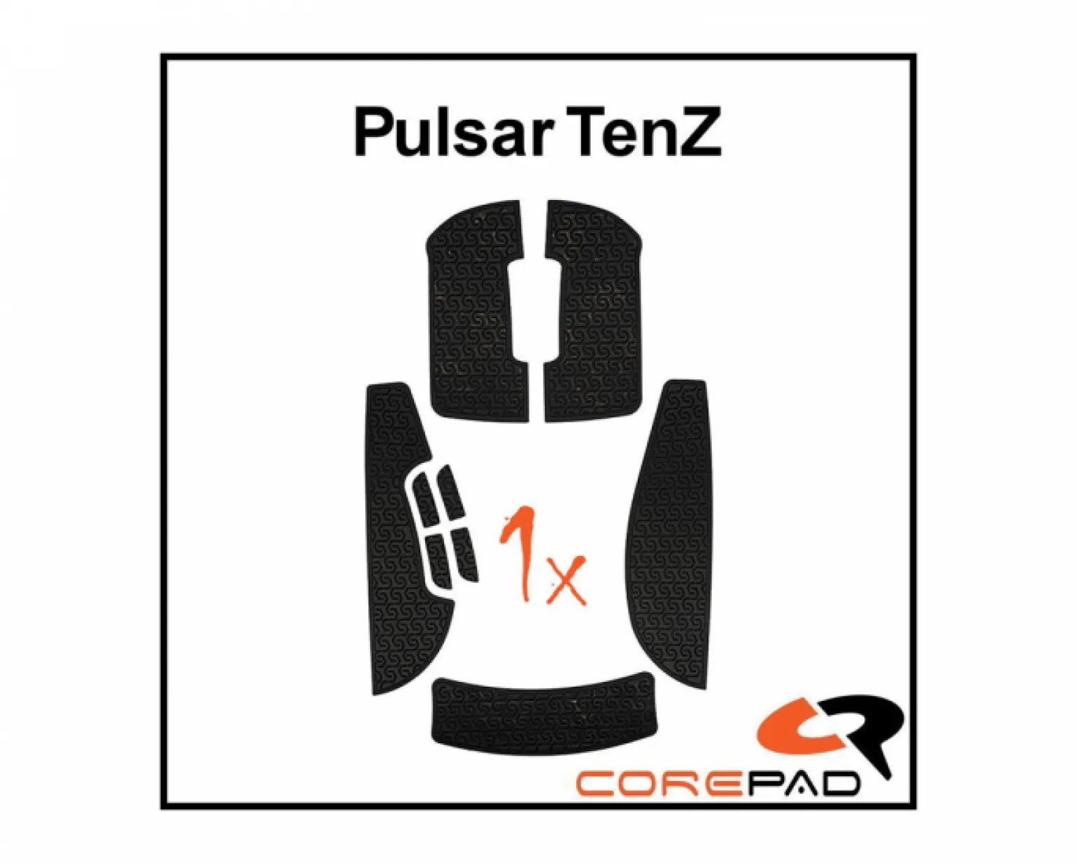 Soft Grips for Pulsar TenZ Signature Edition - Black