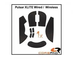 Soft Grips for Pulsar Xlite Wired/Xlite Wireless/Xlite V2 Wireless - Black