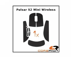 Soft Grips for Pulsar X2 Mini / X2 CrazyLight - Black