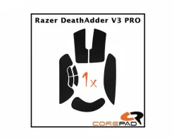 Soft Grips for Razer DeathAdder V3 PRO - Black
