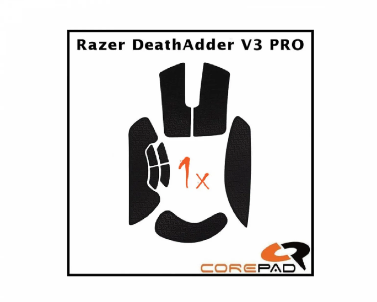 Soft Grips for Razer DeathAdder V3 PRO - Blue