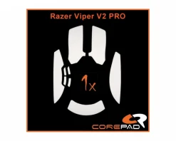 Soft Grips for Razer Viper V2 Pro Wireless - White