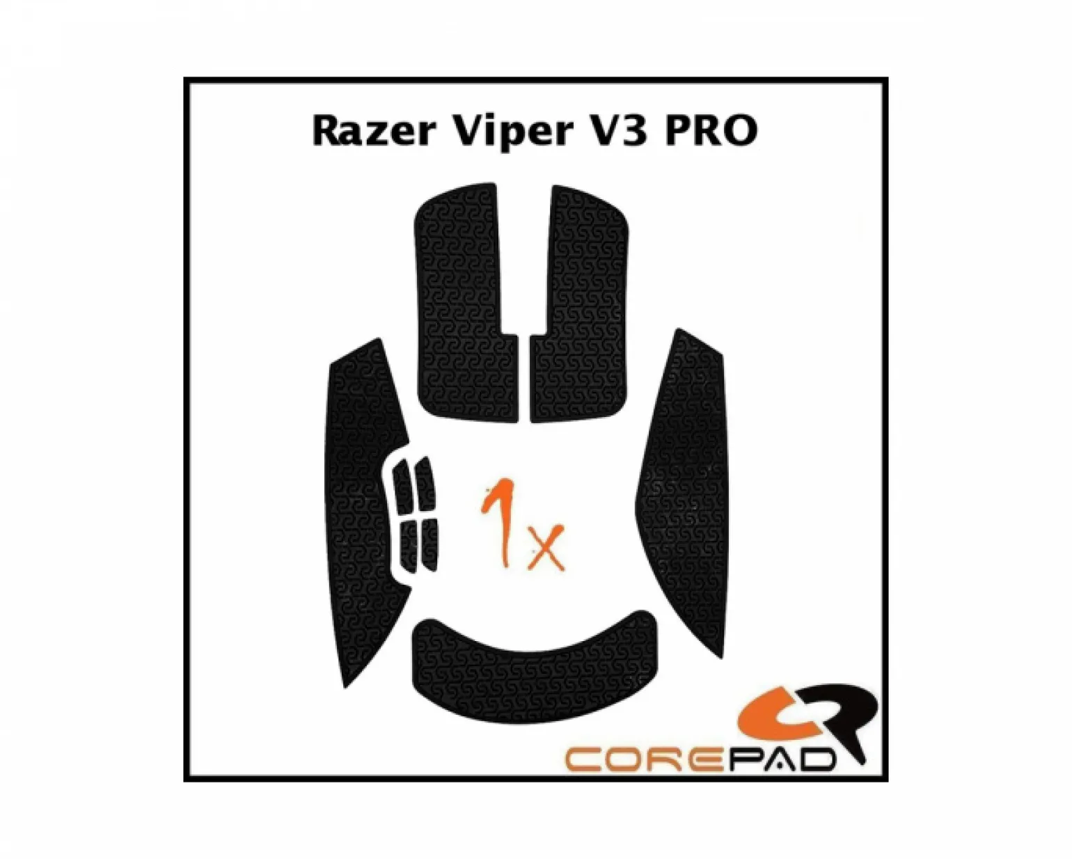 Soft Grips for Razer Viper V3 Pro - White