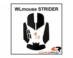 Soft Grips for WLmouse Strider Magnesium 8K - White