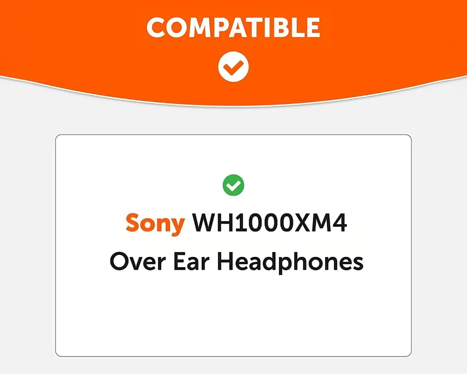 Sony XM4 Ear Cushions - Geo Grey