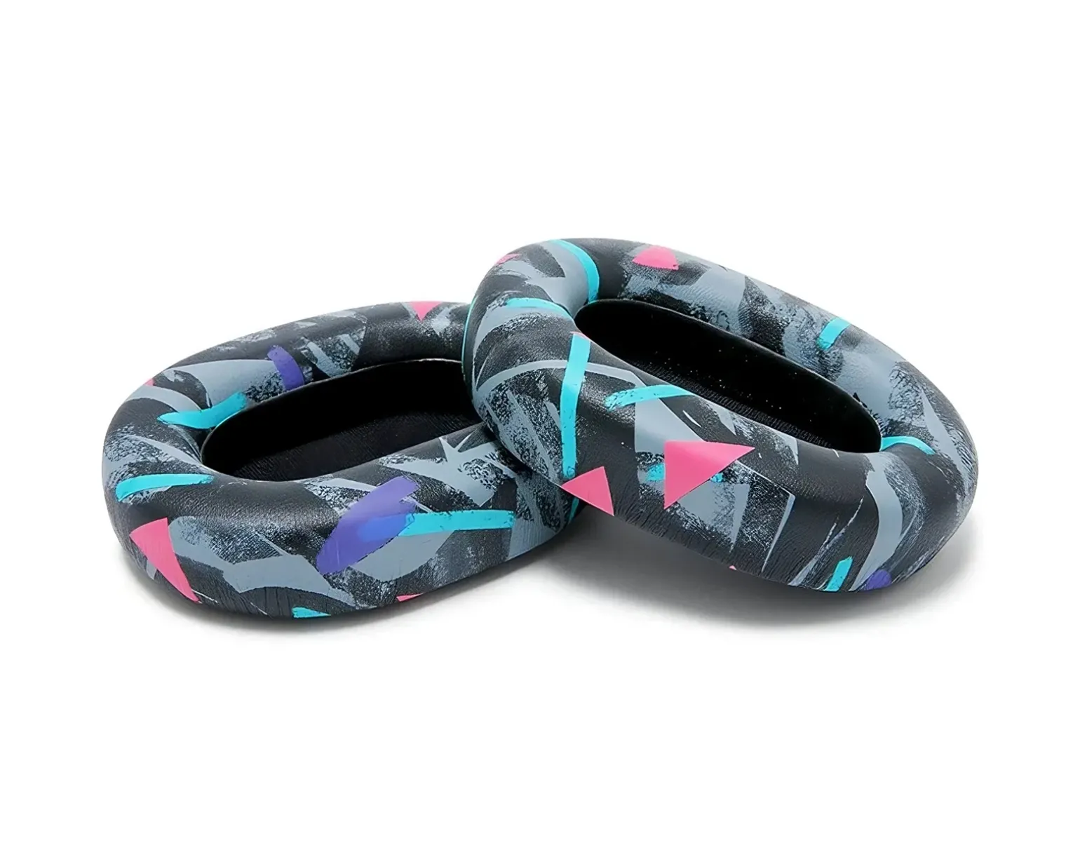 Sony XM5 Ear Cushions - PU Upgraded - 90''s Black