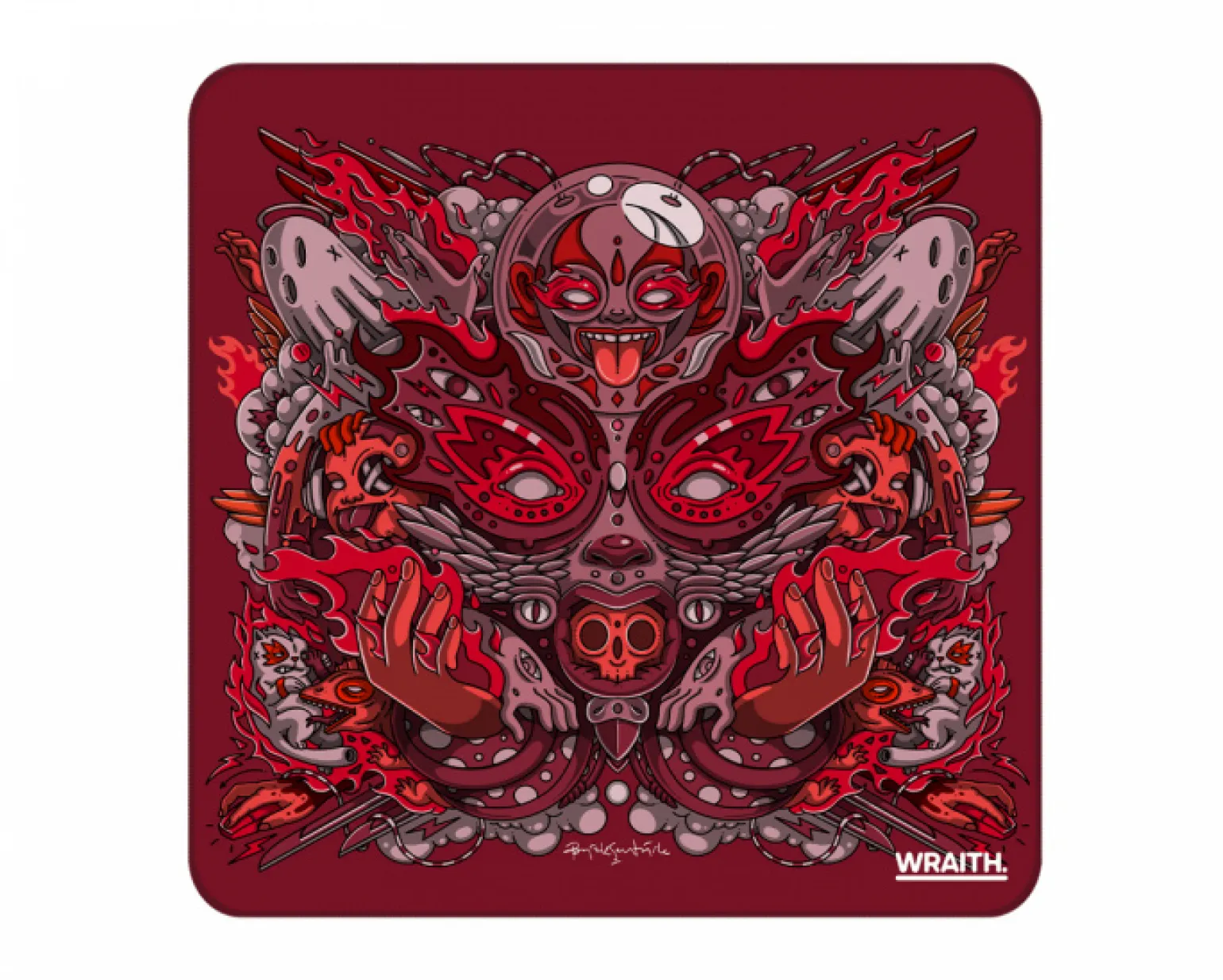 Spirit of Aim Pro Mousepad - Hybrid - Red