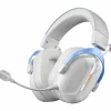 S9 Pro Wireless Headset - White/Blue