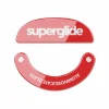 Superglide Glass Skates Type-S for Pulsar X2 Series - Red