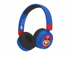 Super Mario Junior Bluetooth On-Ear Wireless Headphones - Blue