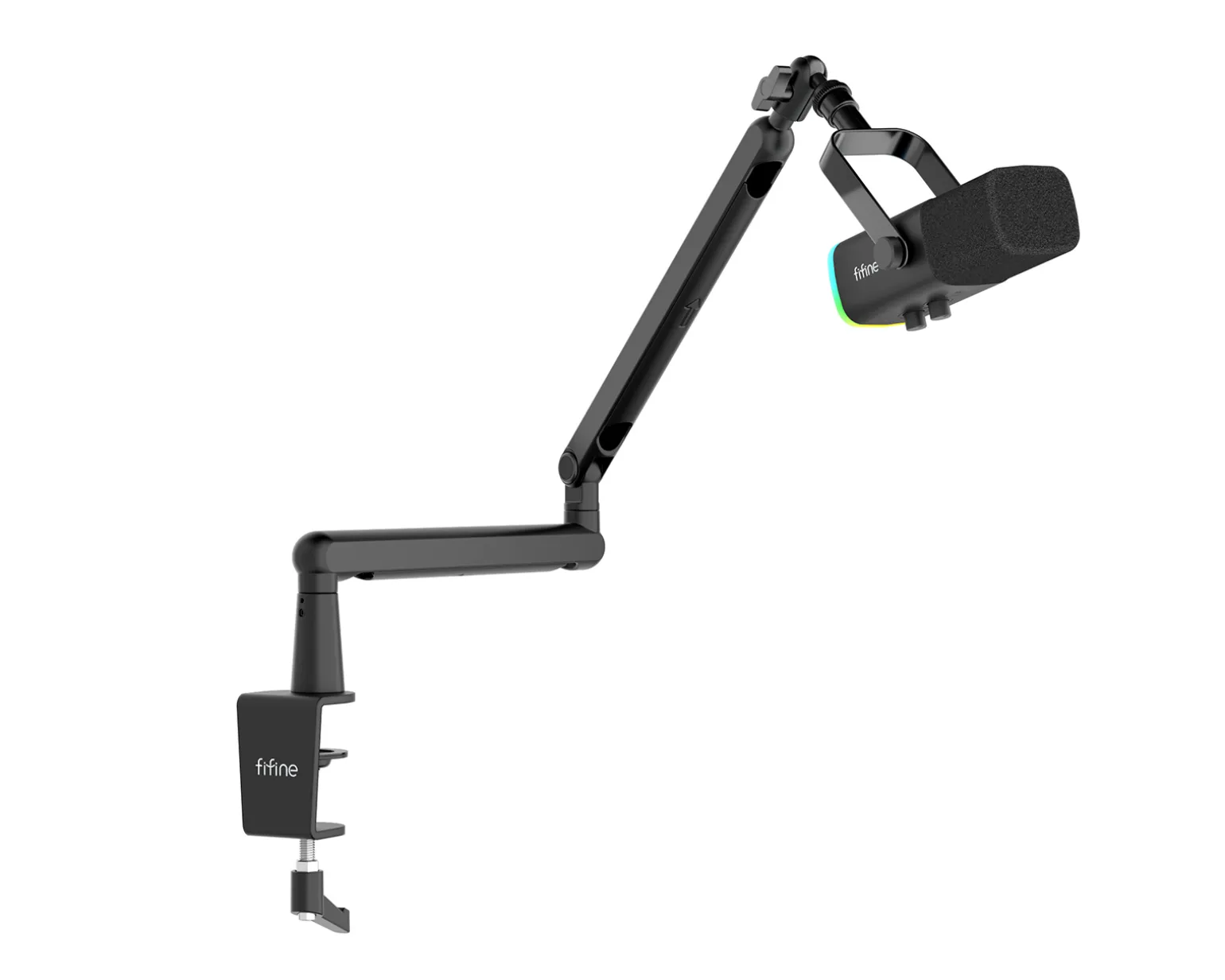 TAM8 Dynamic Gaming Microphone and Boom Arm - Black