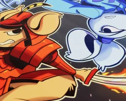 The Duel - Gaming Mousepad - XL Square