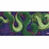 The Green Snake Serpent Mousepad - XXL