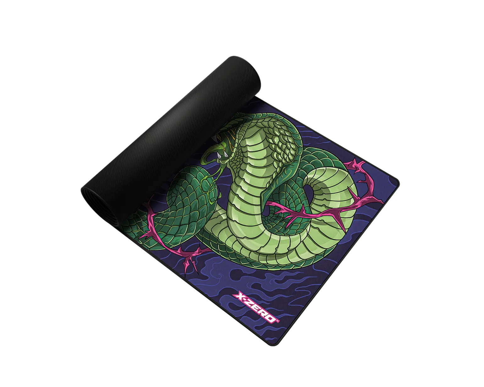The Green Snake Serpent Mousepad - XXL