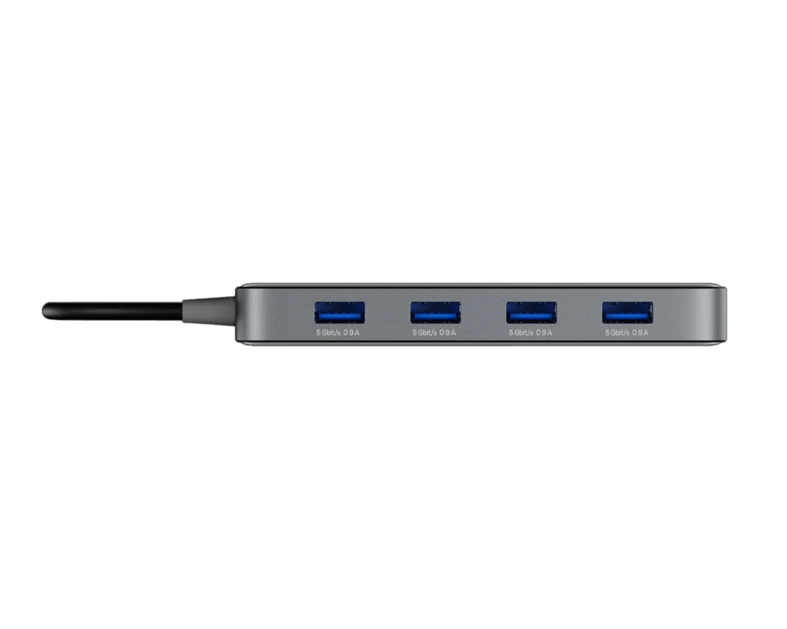 Transparent USB Docking Station - 5 ports