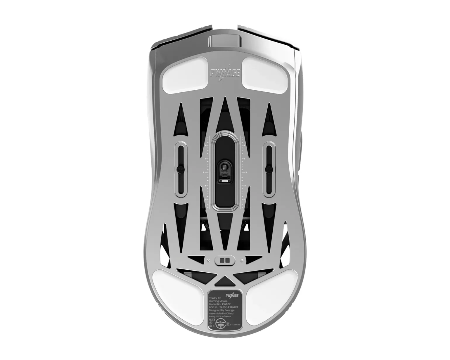Trinity CF 8K Wireless Gaming Mouse - Solid - Platinum