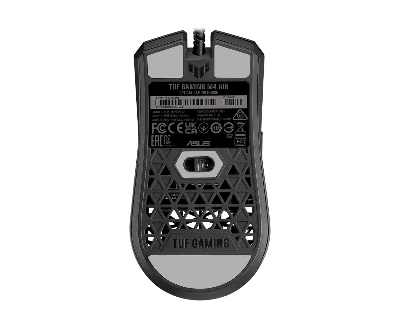 TUF M4 Air Gaming Mouse - Black