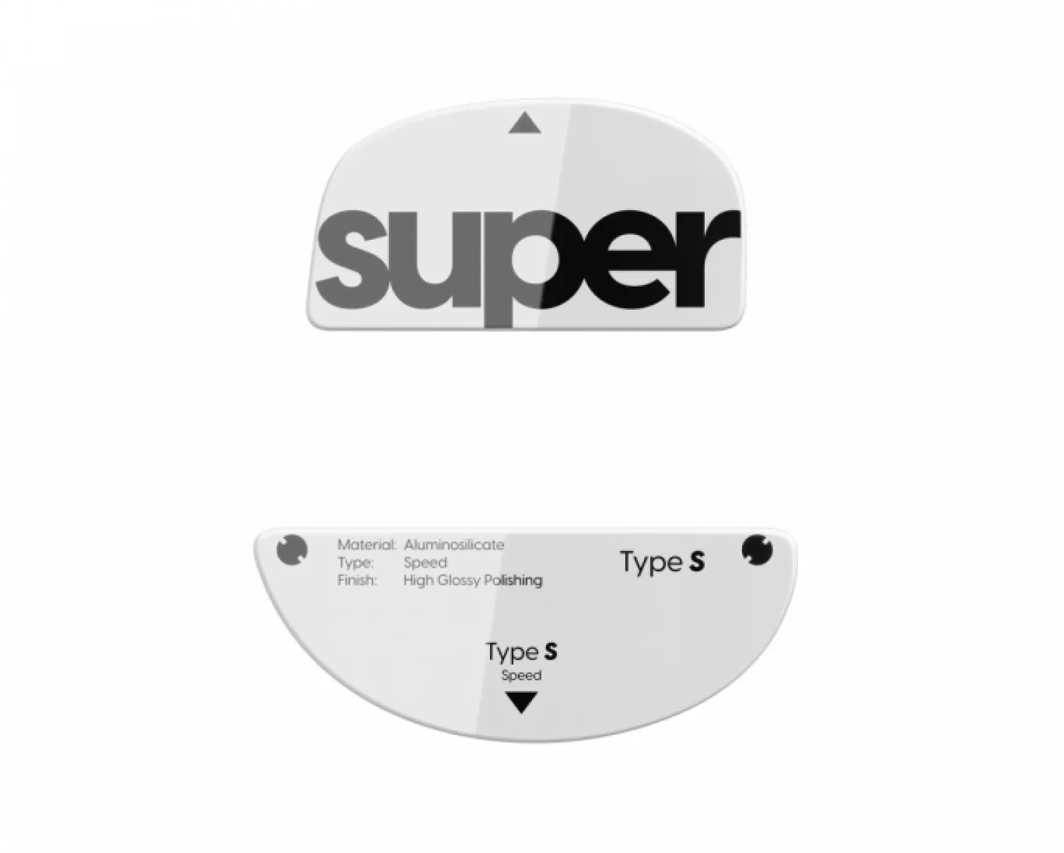 (Type-S) Skates for ZywOo The Chosen Mouse