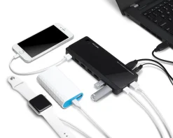 UH720 7-Port Hub with 2 Charging Ports - USB 3.0-adapter - USB Hub