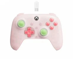 Ultimate Mini Wired Controller for Xbox - Clear Pink