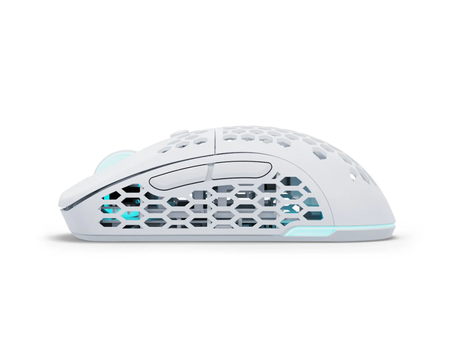 Ultra Custom Ambi Wireless Gaming Mouse - Honeycomb - White