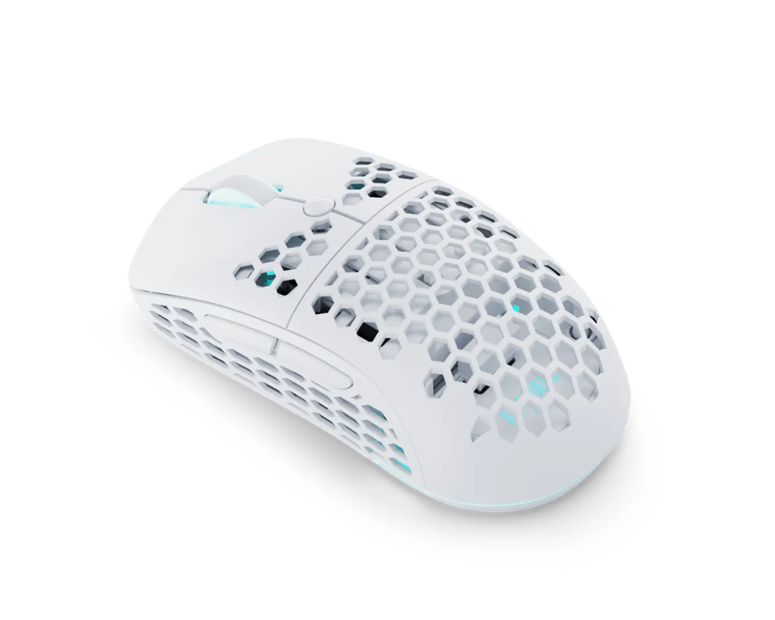 Ultra Custom Ambi Wireless Gaming Mouse - Honeycomb - White