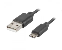 USB 2.0 Cable MICRO-B to USB 1.8m QC 3.0 Black