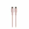USB-C Charging Cable 60W Silicone - Pink - 1,5m