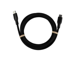 USB-C Charging Cable 60W Silicone - Black - 1,5m