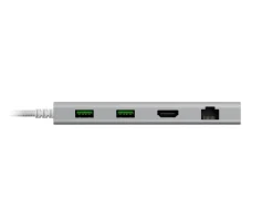 USB-C Docking Station - 11 ports - Mercury