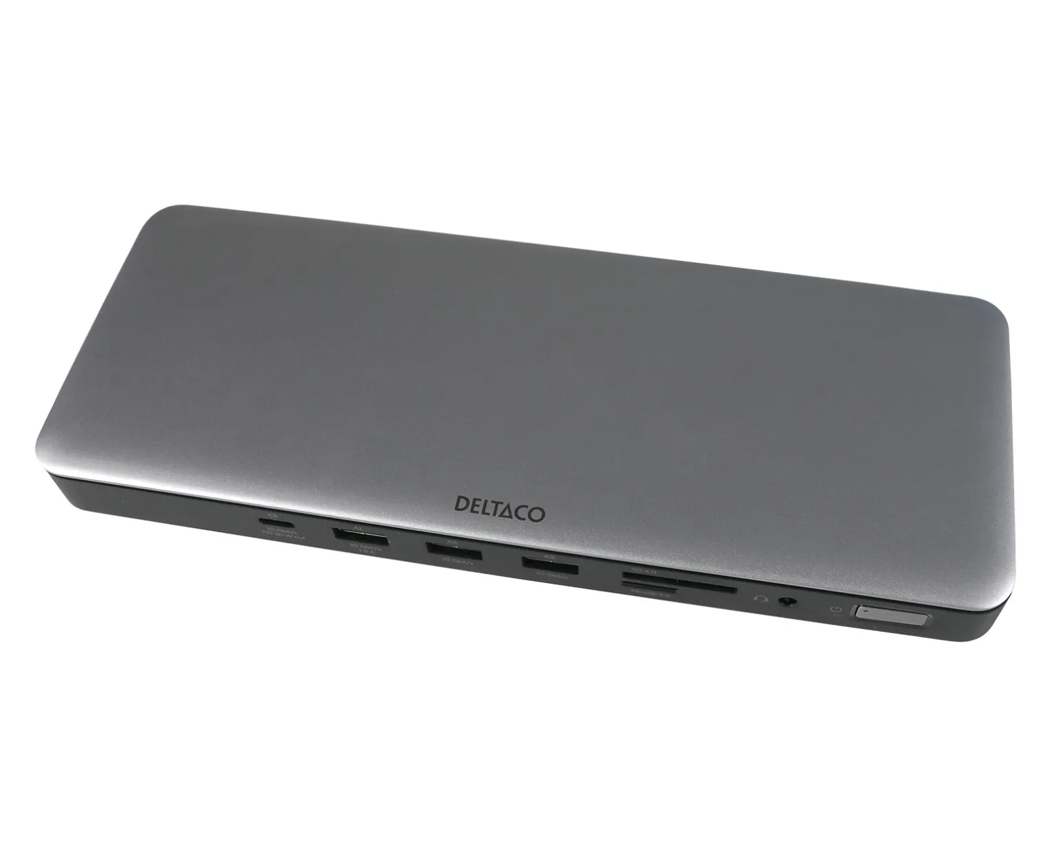 USB-C Docking Station with 15 Ports - Grey