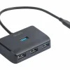 USB-C Docking Station with 4 Ports - Black
