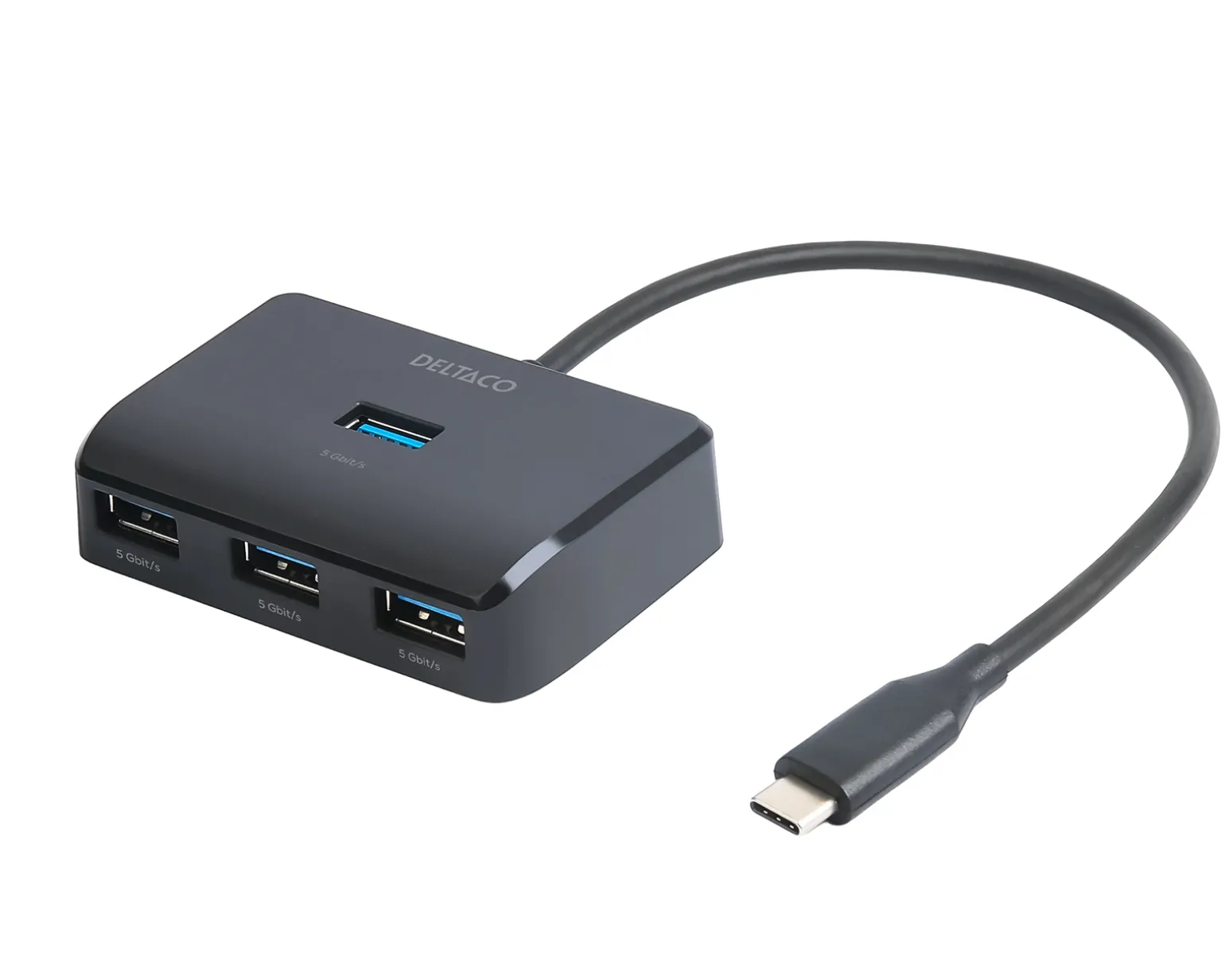 USB-C Docking Station with 4 Ports - Black