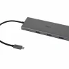 USB-C Docking Station with 12 Ports - Grey