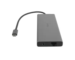 USB-C Docking Station with 12 Ports - Grey