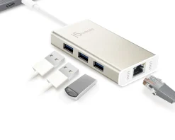 USB-C Multi-Adapter Gigabit Ethernet, USB 3.1 HUB