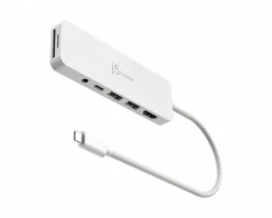 USB-C Multi-Port Hub with 60W Power Delivery - White