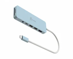 USB-C Multi-Port Hub with 60W Power Delivery - Blue