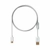 USB-C Paracord Cable - White