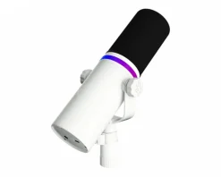 USB-C RGB Dynamic Podcast Microphone - White