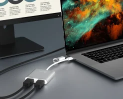 USB-C to Dual HDMI Multi-Monitor Adapter